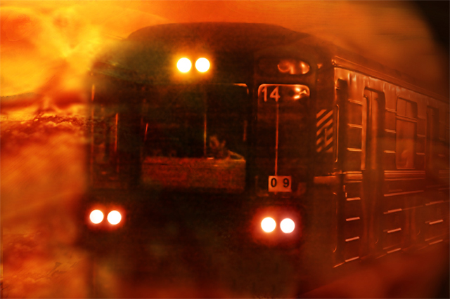 db015 - Night Train ©2004 Doug Burgess